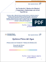 Reacciones de Oxidacióón Y Reduccin Y Reduccióón (N (RedoxRedox) )