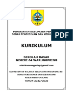 2, Sampul RKAS SDN 04 Warungpring 2021