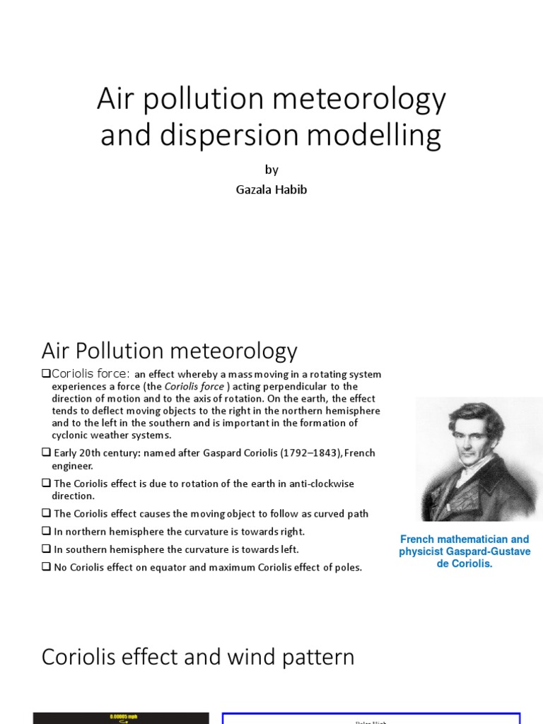 Air Pollution Meteorology Pdf