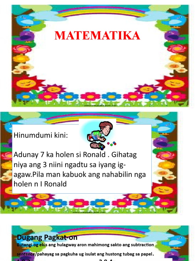 WEEK 11 MATH Day 1 5 | PDF