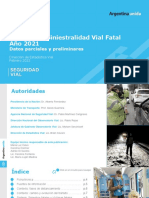 Ansv Informe Siniestralidad Vial Fatal 2021