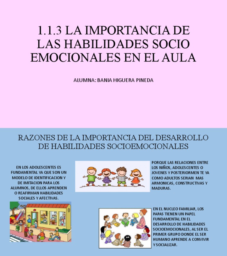 La Importancia de Las Habilidades Socioemocionales en El Aula | PDF