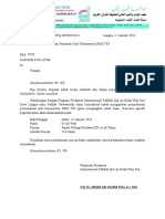Surat Permohonan Pinjaman BUS TNI