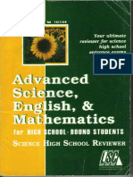 Advanced Science, English, Math Reviewer