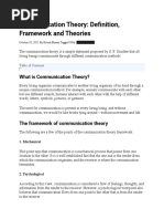 Communication Theory