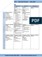 Mayo - 1er Grado Dosificación (2021-2022)