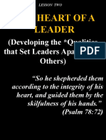 2 The Heart of A Leader