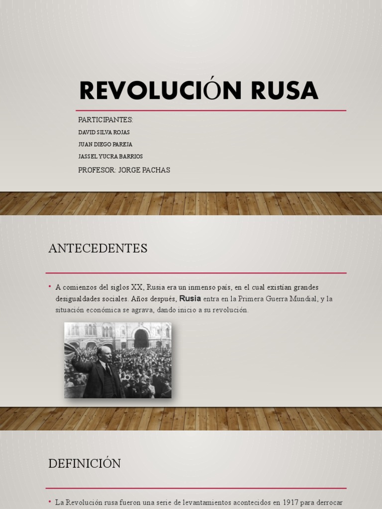 Causas y Etapas de la Revolución Rusa | PDF | Nicholas Ii De Rusia ...