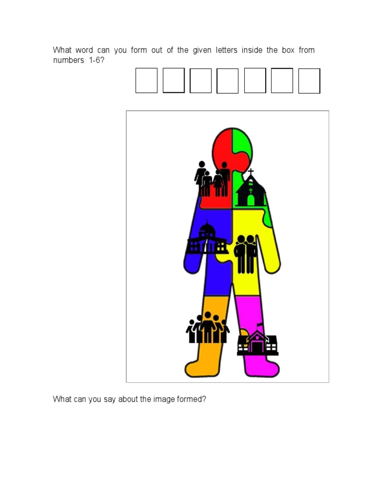What Word Can You Form Out of The Given Letters Inside The Box From ...