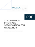 Wavex HD-11 at Command Line Interface
