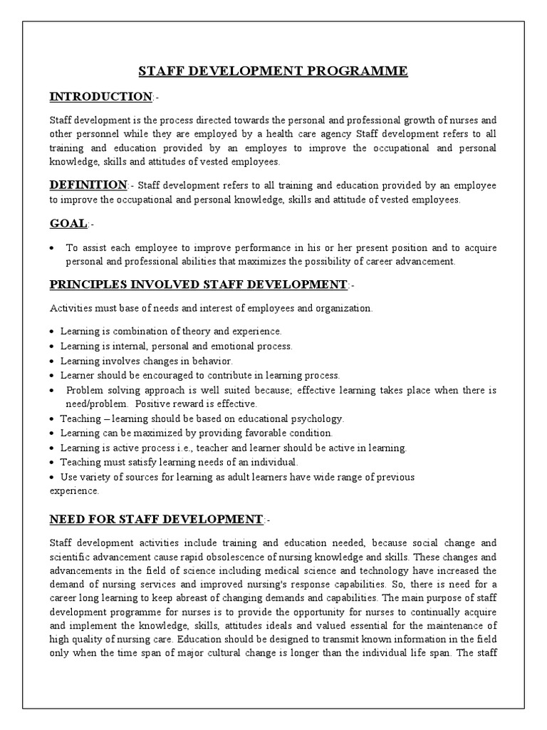 staff-development-programme-pdf-nursing-learning