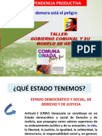 Taller. Gobierno Comunal y Su Modelo de Gestión. Manuel Acosta. 25.10.2.020