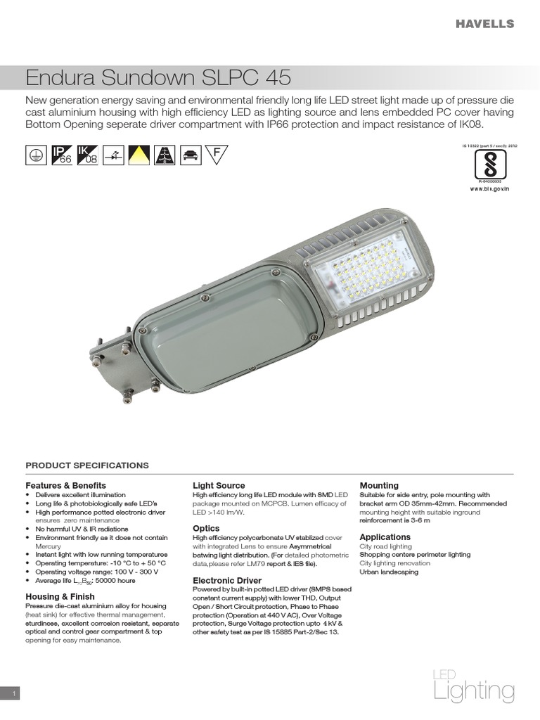 TDSEndura Sundown SLPC 45 PDF