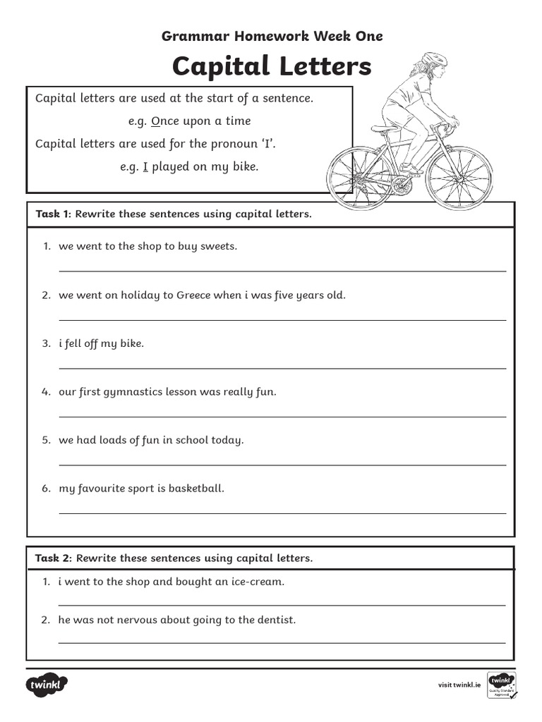 Capital Letters | PDF | Linguistic Morphology | Grammar