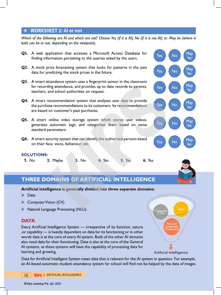 Domains of AI | PDF