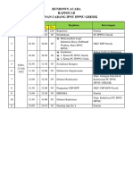 Rundown Acara RAPIM 2022