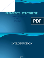 Elements D'hygiene
