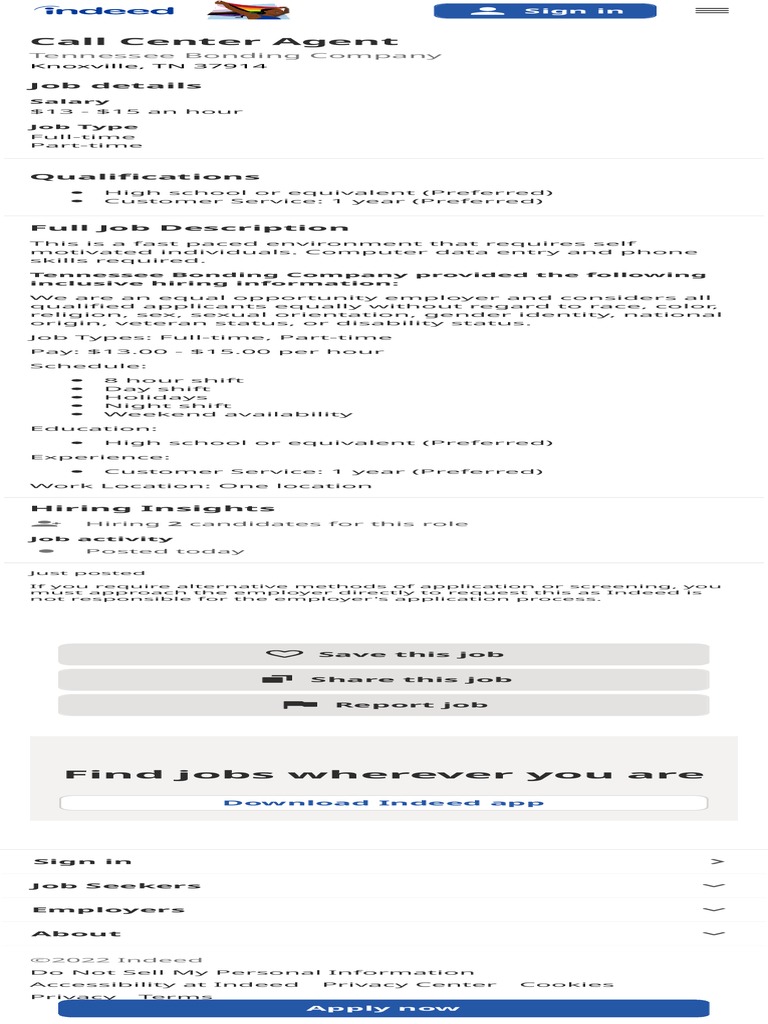 Call Center Agent Knoxville, TN 37914 Indeed. PDF