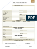 JMT HR - Form 003 v1 - New Employee Information Form