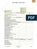 JMT HR - Form 001 v1 - New Hire Checklist
