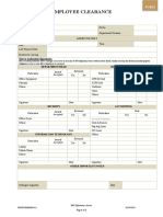 JMT HR - Form 005 v1 - Colleague Clearance Form