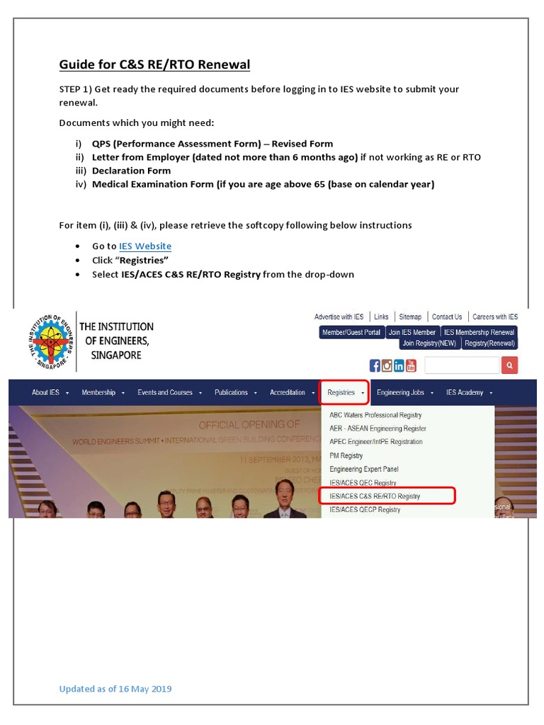 C&S RE/RTO Renewal Guide 2025 | PDF | Payments | Cheque