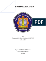 13 - 2fd4te - Muhammad Ali Akbar Febritama - Inverting Amplifier