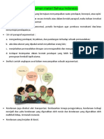 Rangkuman Materi Bahasa Indonesia