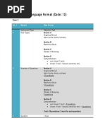 PMR English Language New Format 2012