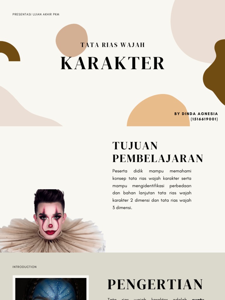 Tata Rias Wajah Karakter | PDF