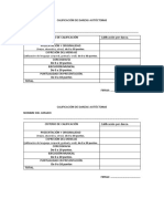 Calificación de Danzas Autóctonas