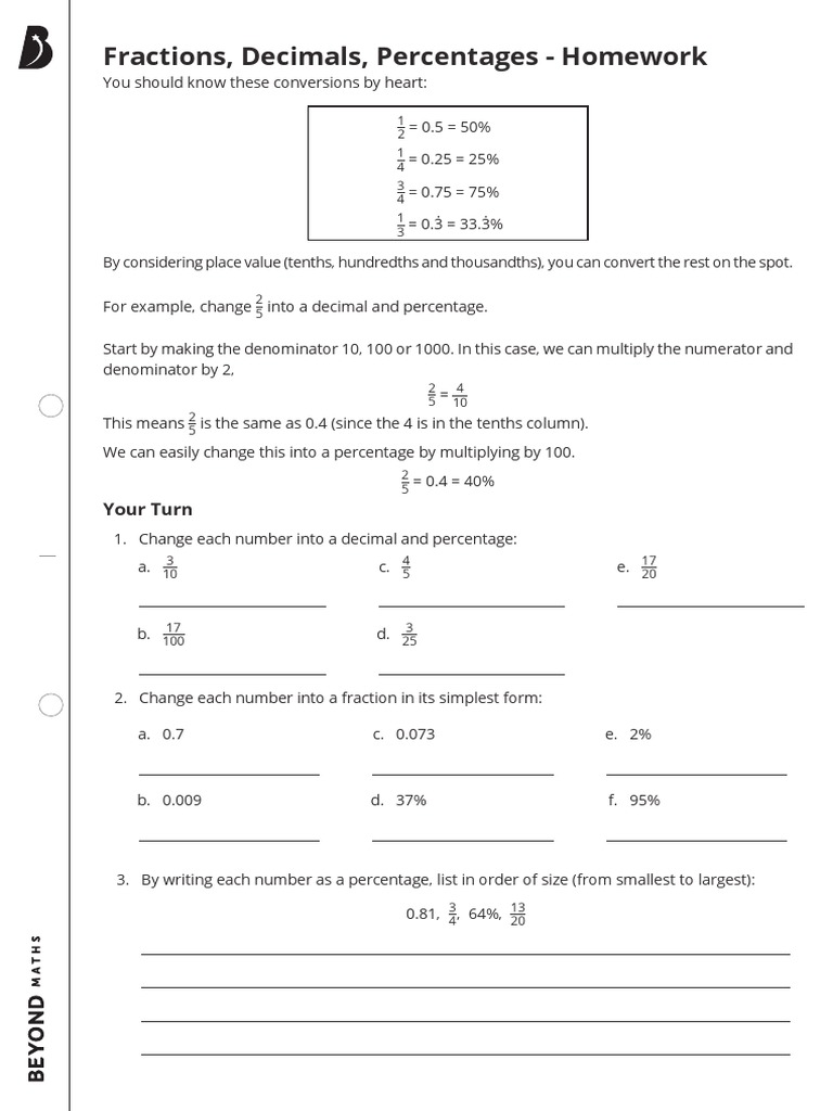 Year 7 Worksheet | PDF | Mathematical Notation | Naming Conventions