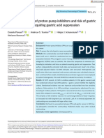 Aliment Pharmacol Ther - 2022 - Piovani - Meta Analysis Use of Proton Pump Inhibitors and Risk of Gastric Cancer in