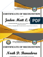 2022-2023 Q1 Certificate of Recognition
