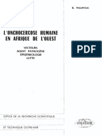 L'Onchocercose EN Afrique de Humaine L Ouest: Pathogene