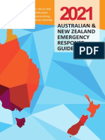 Australian and New Zealand Emergency Response Guide - ANZ-ERG2021 UPDATED 18 OCTOBER 2022