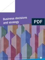 Theme 3 Business Decisions and Strategy