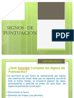 SIGNOS DE PUNTUACION