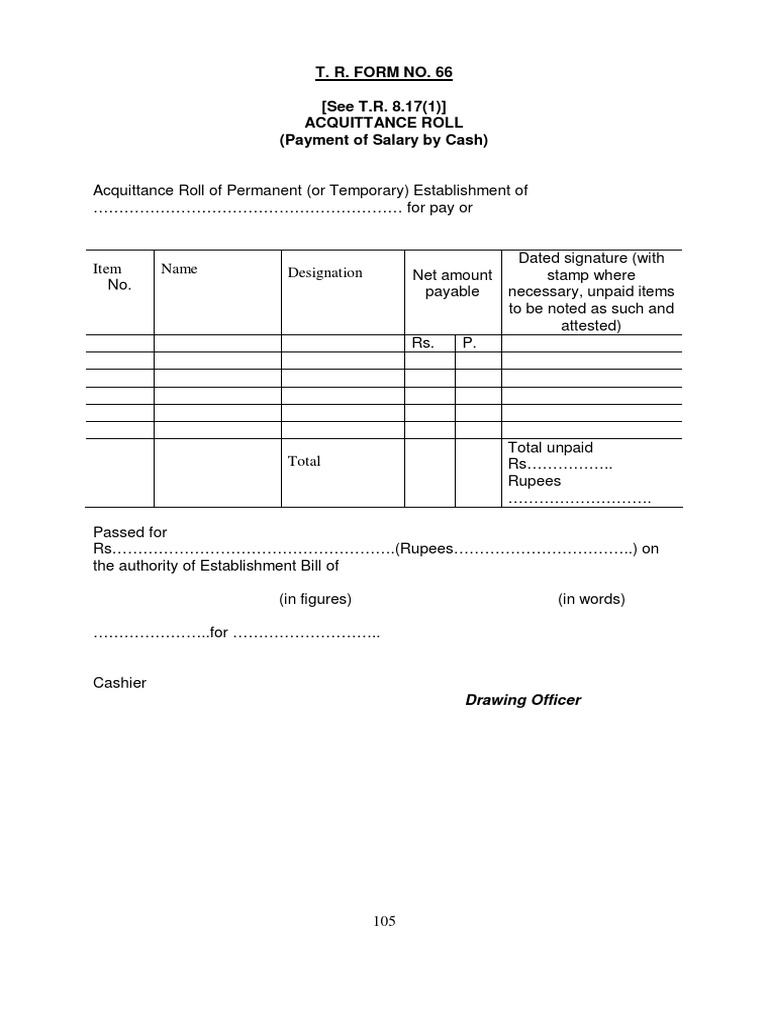 Salary Acquittance Meaning In Telugu With Example