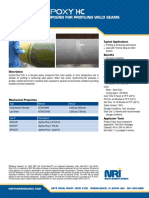 Syntho-Poxy HC Weld Profiler for HDD Datasheet (R2 - 07.25.2013) English