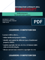 8.MIL 7. Legal Ethical and Societal Issues in Media and Information Part 1 - Intellectual Property Fair Use and Creative Commons