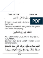 Doa Haji dan Umroh 2022