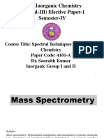 4101 A Study Material 1 (Mass Spectrometry)