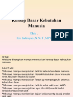 1A. Konsep Dasar Kebutuhan Manusia