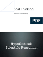 Hypothetical Method and Hypothetical Reasoning