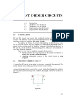 Chapter 6 First Order Circuits