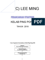 Pelan Strategik Kelab Ping Pong 2018