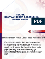 Materi Teknik BHD Korban Sakit, Cidera, Kecelakaan