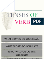 Verb Tenses Guide: Past, Present and Future