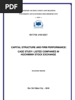 Download Huynh Anh Kiet - Capital Structure and Firm Performance by hainam11183 SN62002983 doc pdf